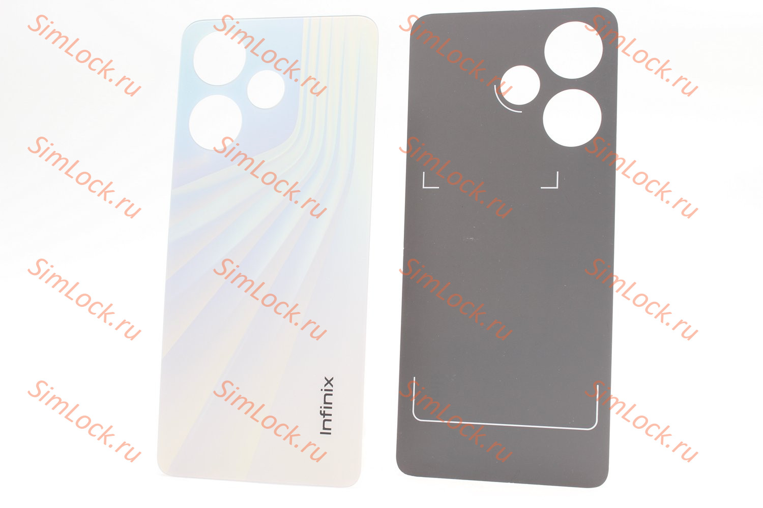 Задняя крышка Infinix Hot 30 (X6831), белый, К-1