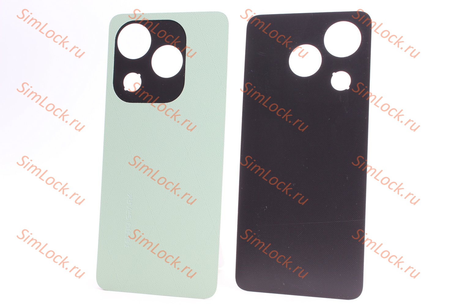 Задняя крышка Tecno Spark 20C (BG7n), зеленый, К-3