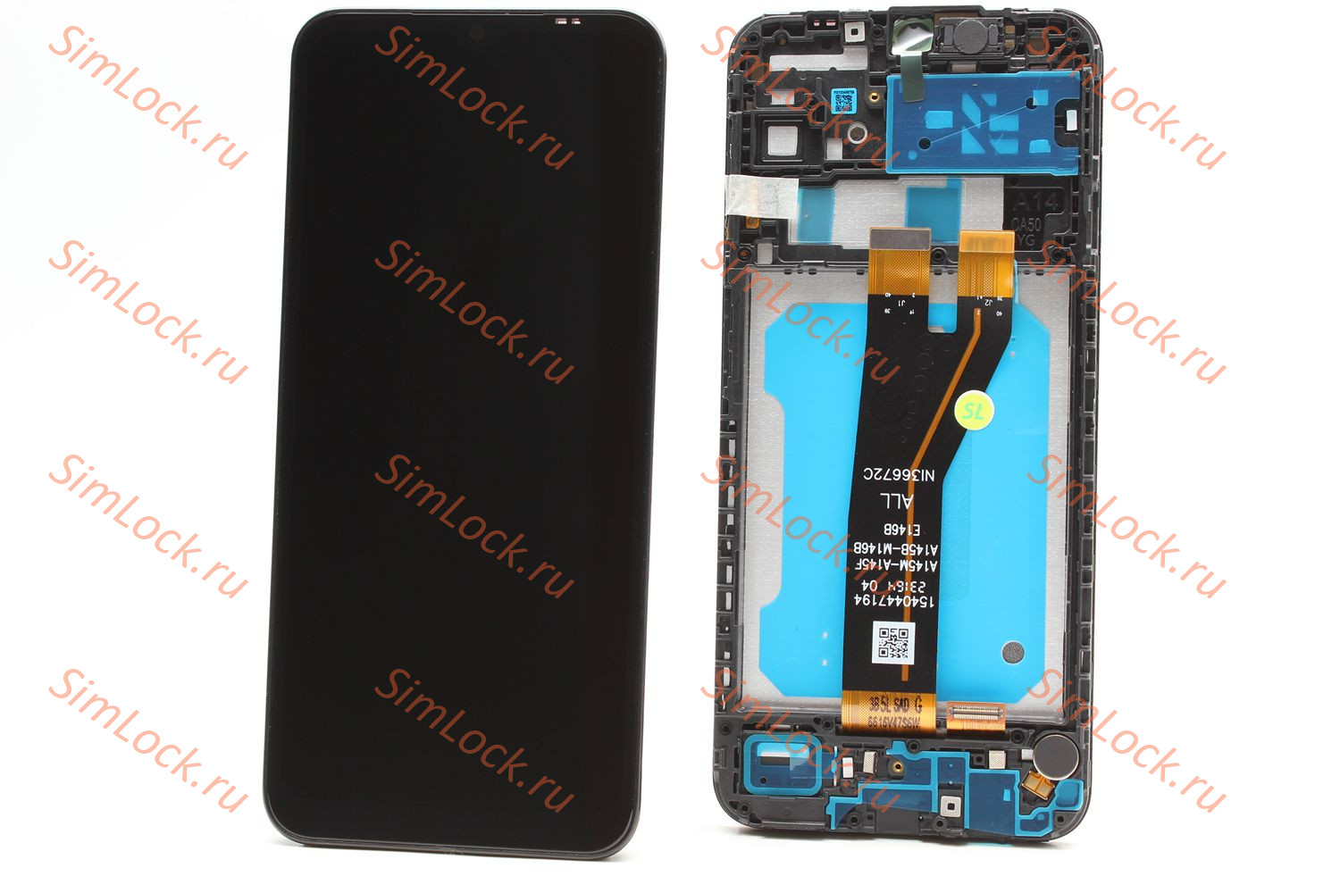 Дисплей Samsung A145F Galaxy A14 4G, матрица оригинал, в рамке, K-1