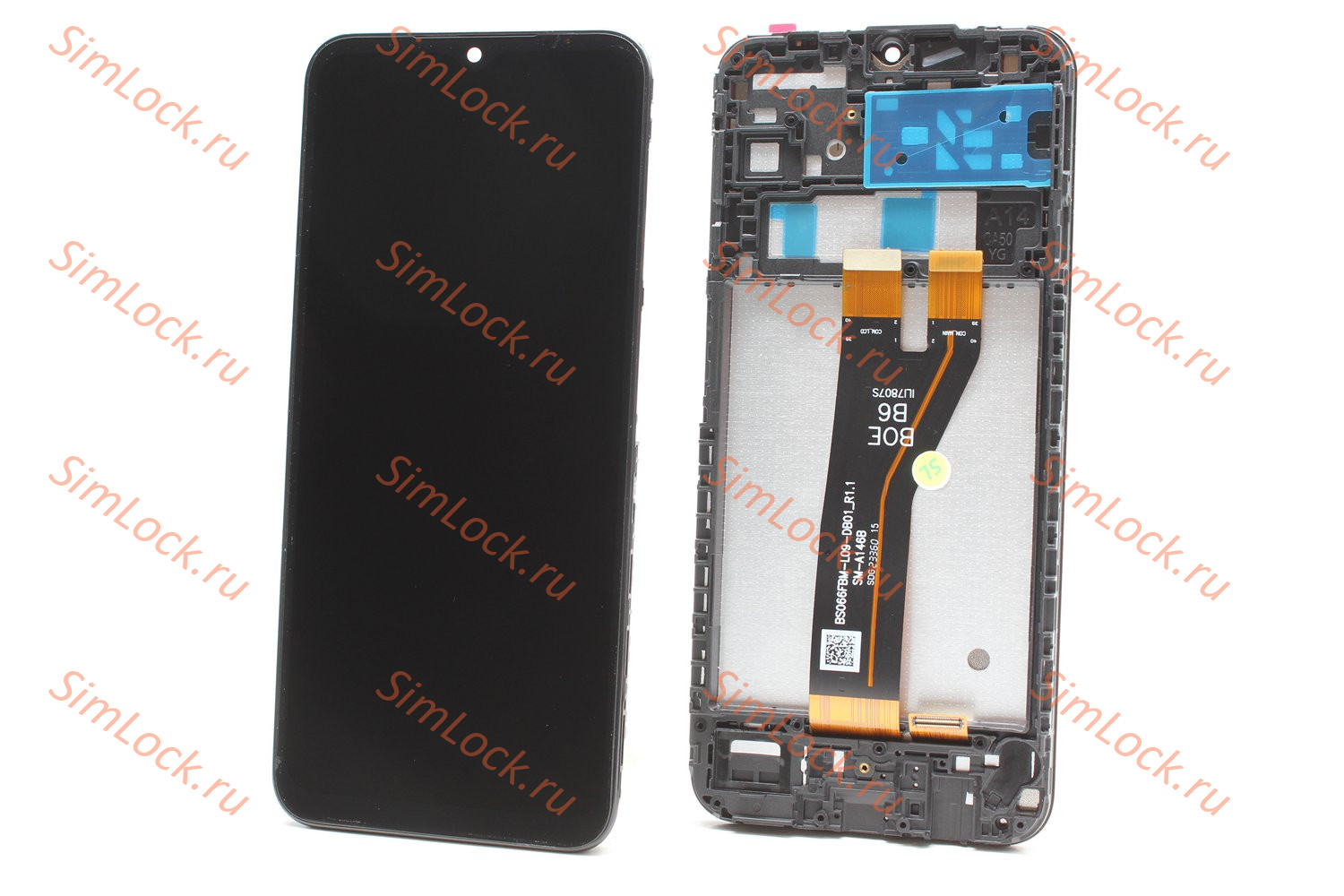 Дисплей Samsung A146B Galaxy A14 5G, матрица оригинал, в рамке, K-1