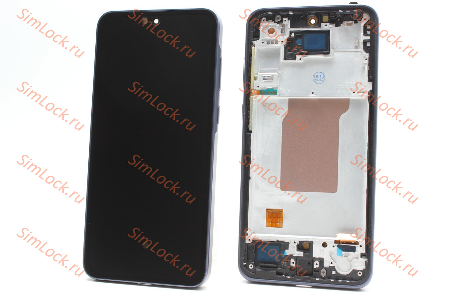 Дисплей Samsung A356 Galaxy A35 5G, OLED full size в синей рамке, K-1