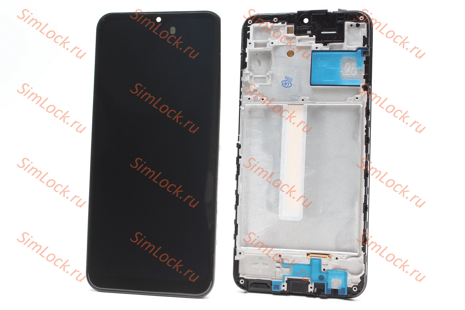 Дисплей Samsung A256 Galaxy A25 5G, в рамке, OLED small size, K-1