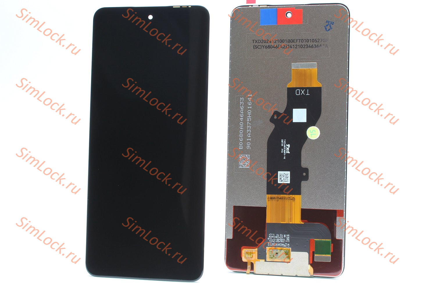 Дисплей Infinix Hot 50 4G (X6882), Tecno Spark 30 4G (KL6), матрица оригинал, К-1