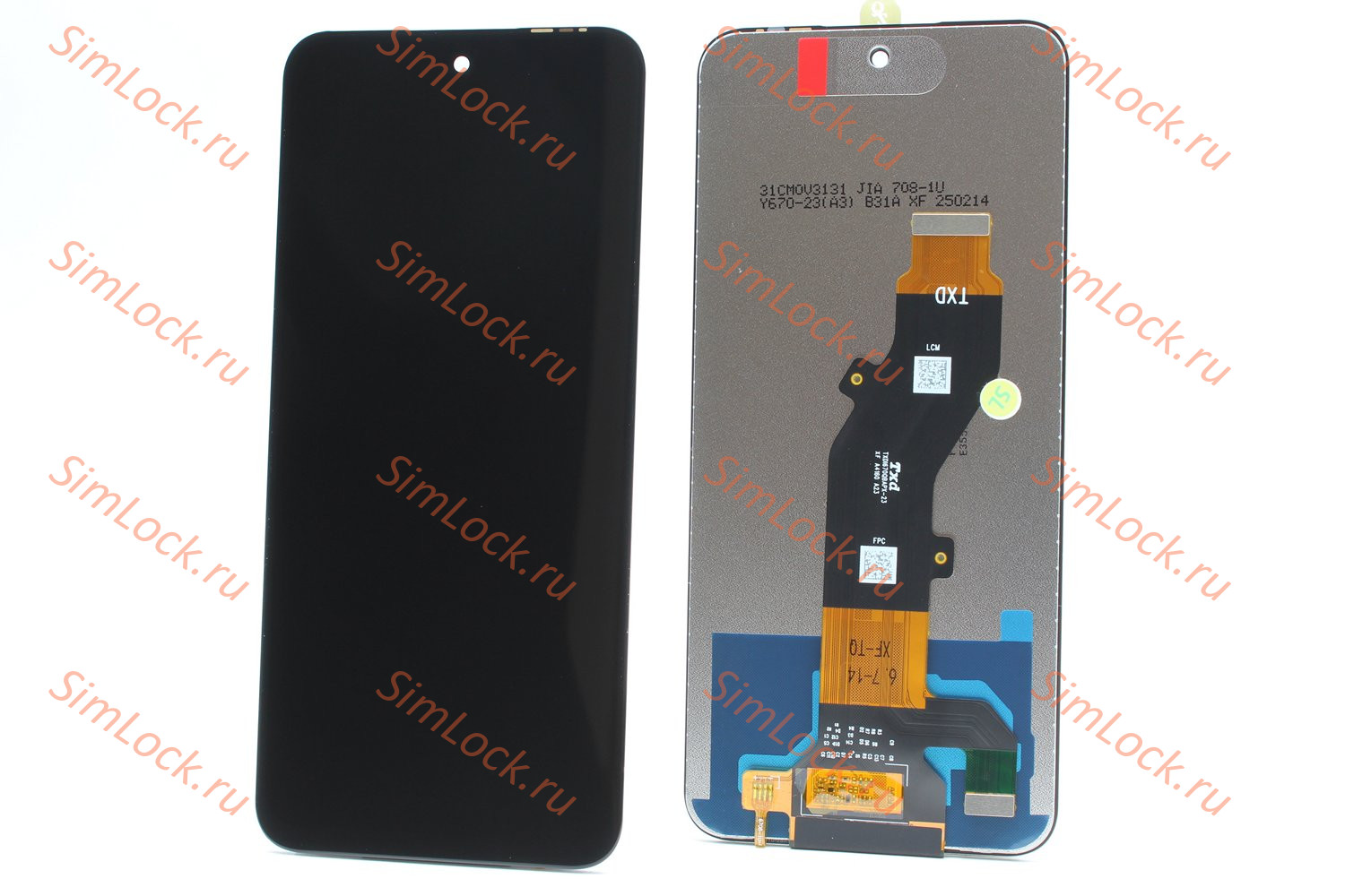 Дисплей Infinix Hot 50i (X6531), Smart 9 (X6532), Tecno Spark 30c (KL5n), Spark 30 5G (KL8), Go 1 2024 (KL4), Itel P65 2024, TXD, матрица оригинал, К-1