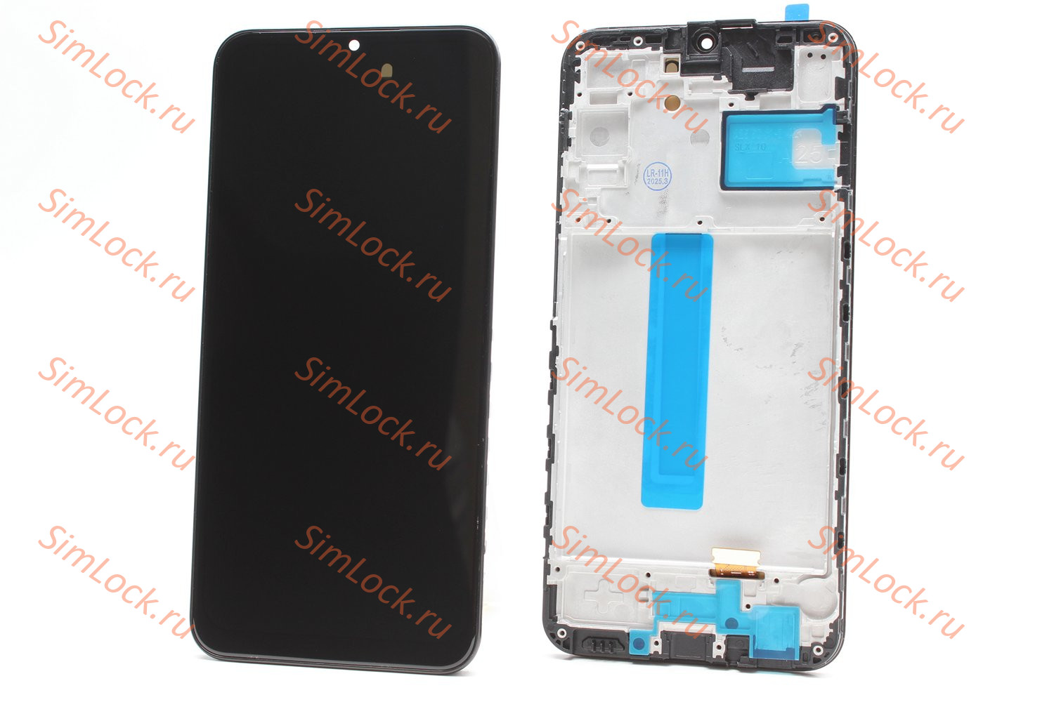 Дисплей Samsung A256 Galaxy A25 5G, в рамке, OLED middle size, K-1