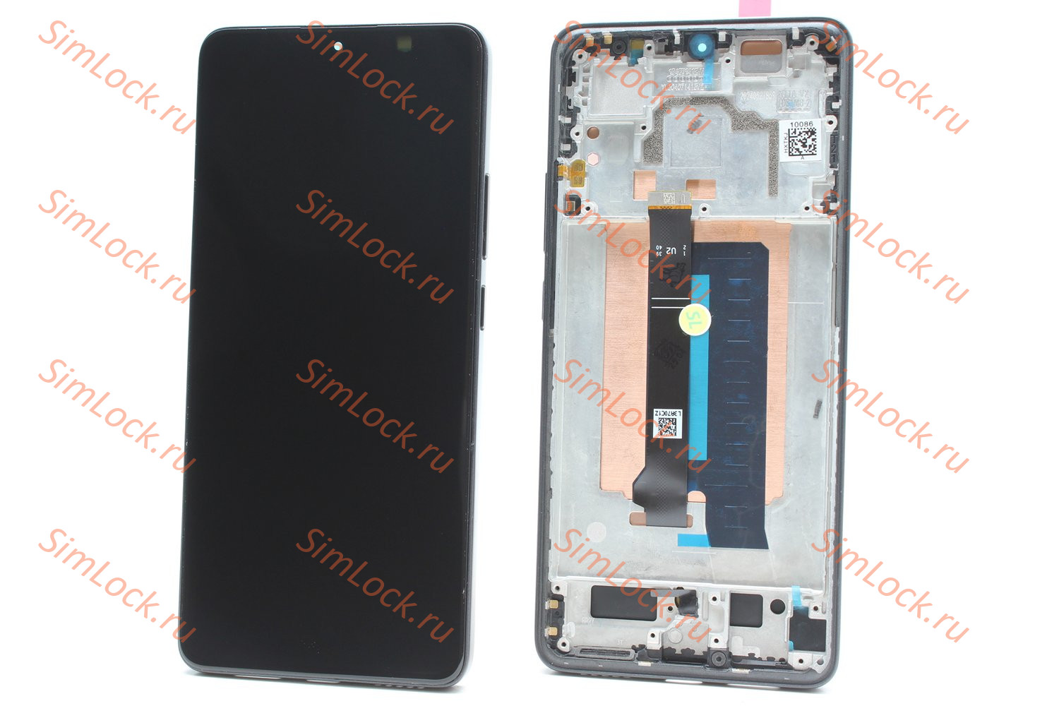 Дисплей Xiaomi Poco X6 Pro 5G (2311DRK48G), в черной рамке, оригинальная AMOLED матрица, К-1