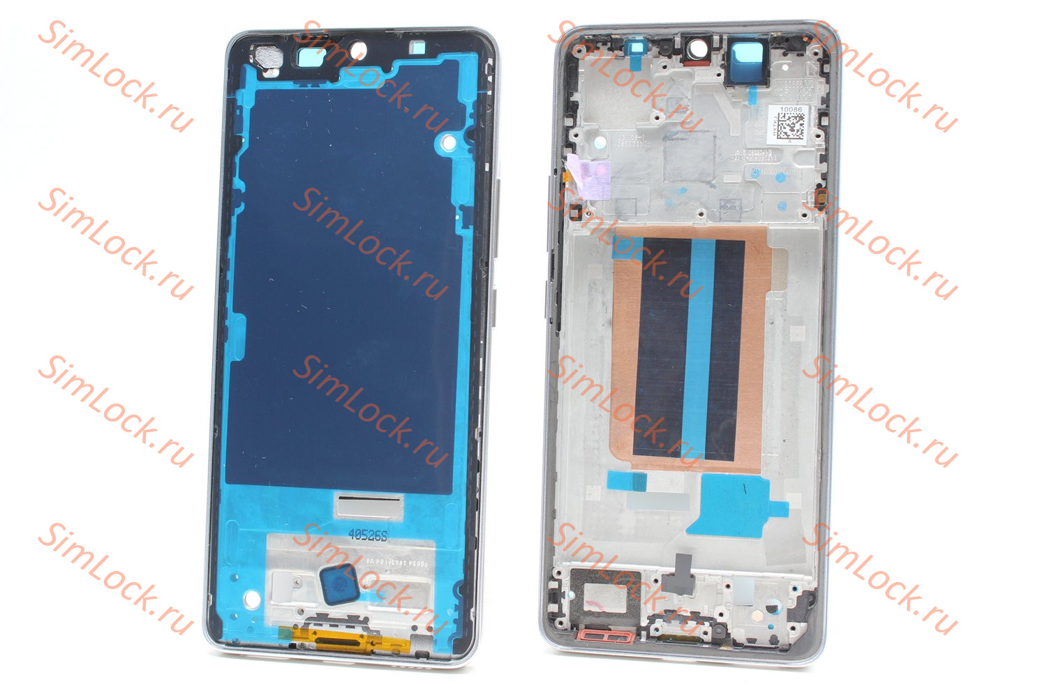 Рамка дисплея Xiaomi Redmi Note 13 Pro+ Plus 5G, серебристый, К-1