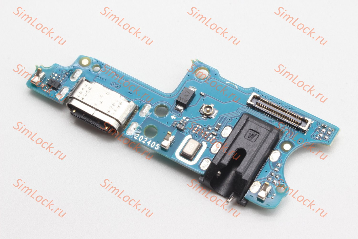 Нижняя плата (шлейф) Tecno Spark 10 Pro (KI7), с разъемом зарядки, К-2