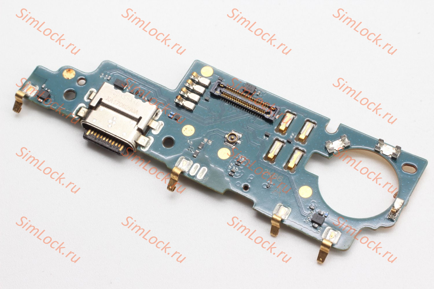 Нижняя плата (шлейф) Xiaomi Mi Max 2, с разъемом зарядки, оригинал с разбора