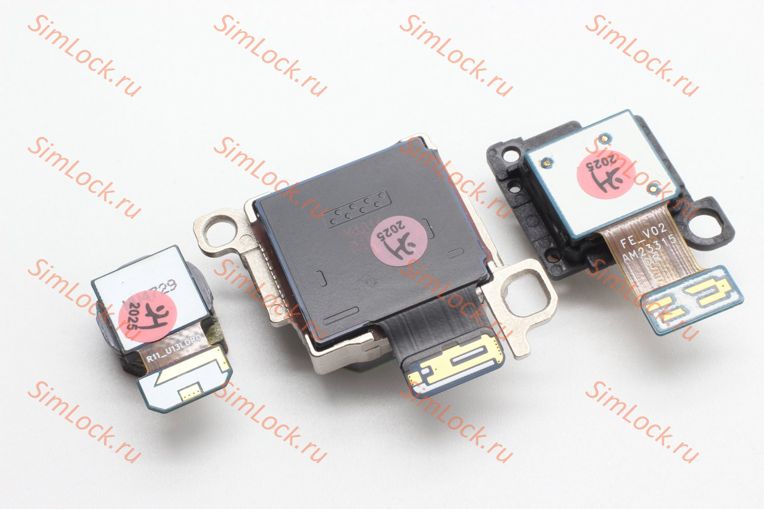 Камера задняя Samsung S711 Galaxy S23 FE, комплект (50MP, 12MP, 8MP), оригинал