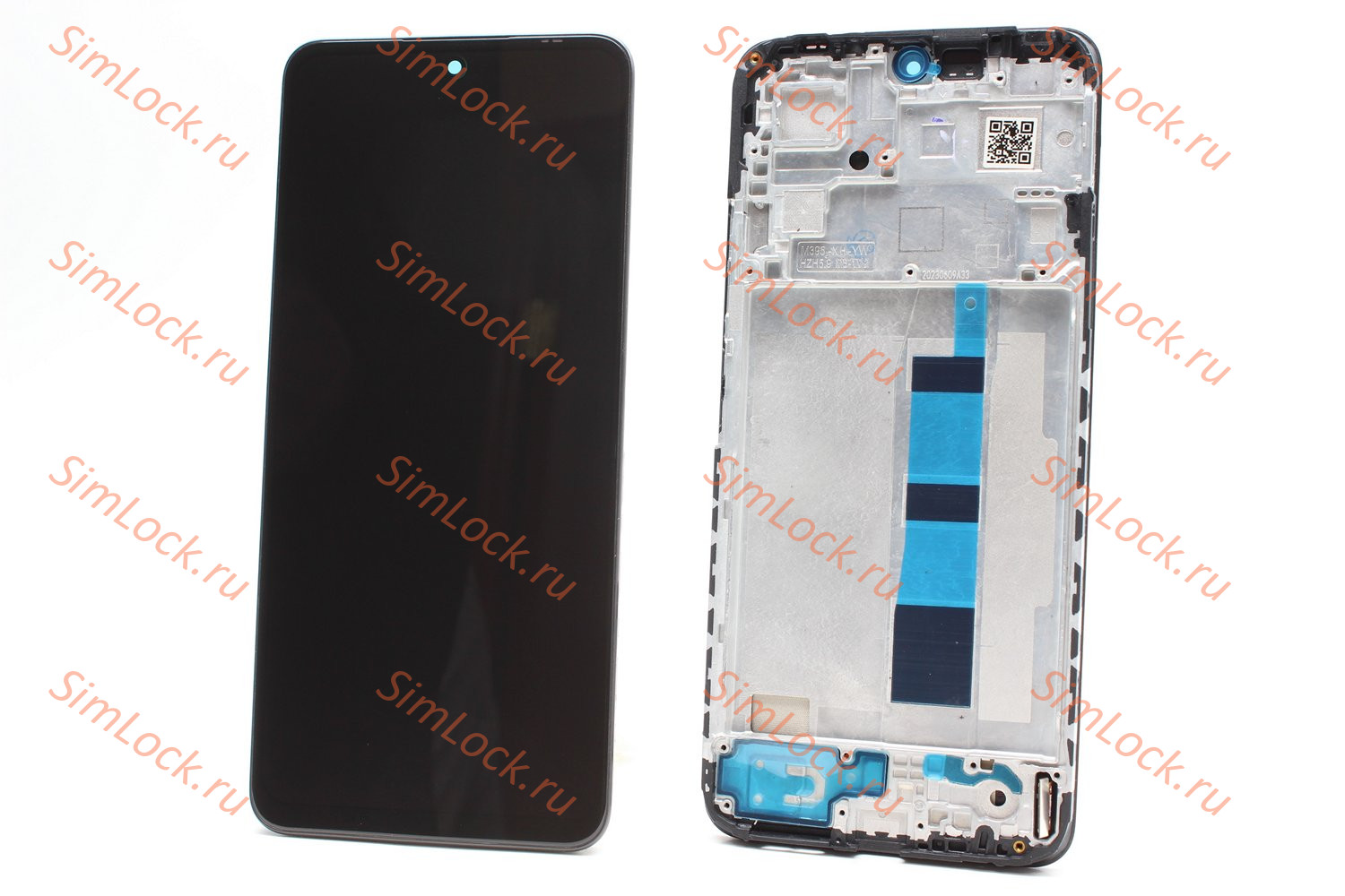 Дисплей Xiaomi Redmi Note 12 4G (23021RAA2Y), Full size OLED AMS, в рамке, К-1