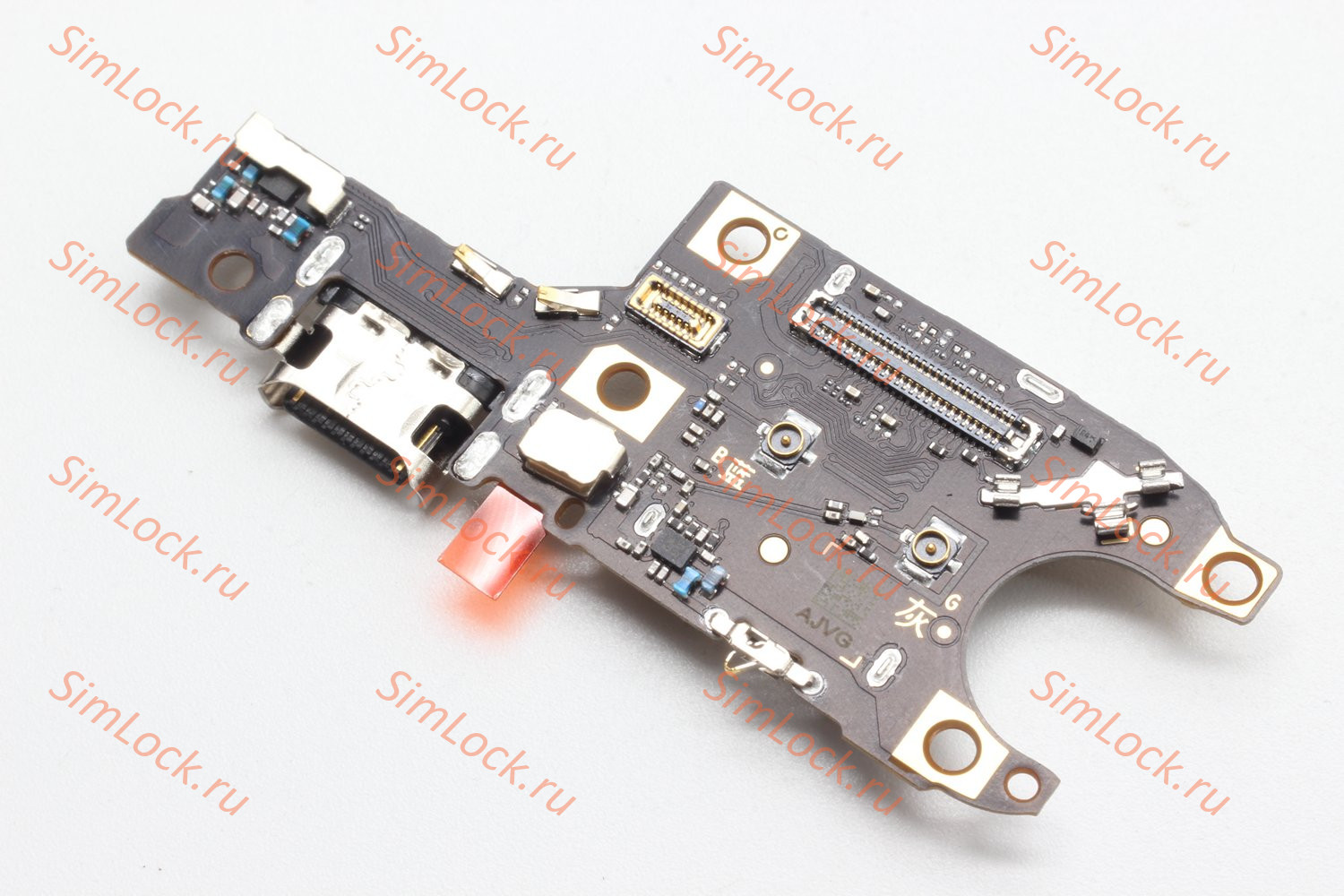 Нижняя плата (шлейф) Honor 200 (ELI-NX9) с разъемом зарядки и считывателем SIM, К-1