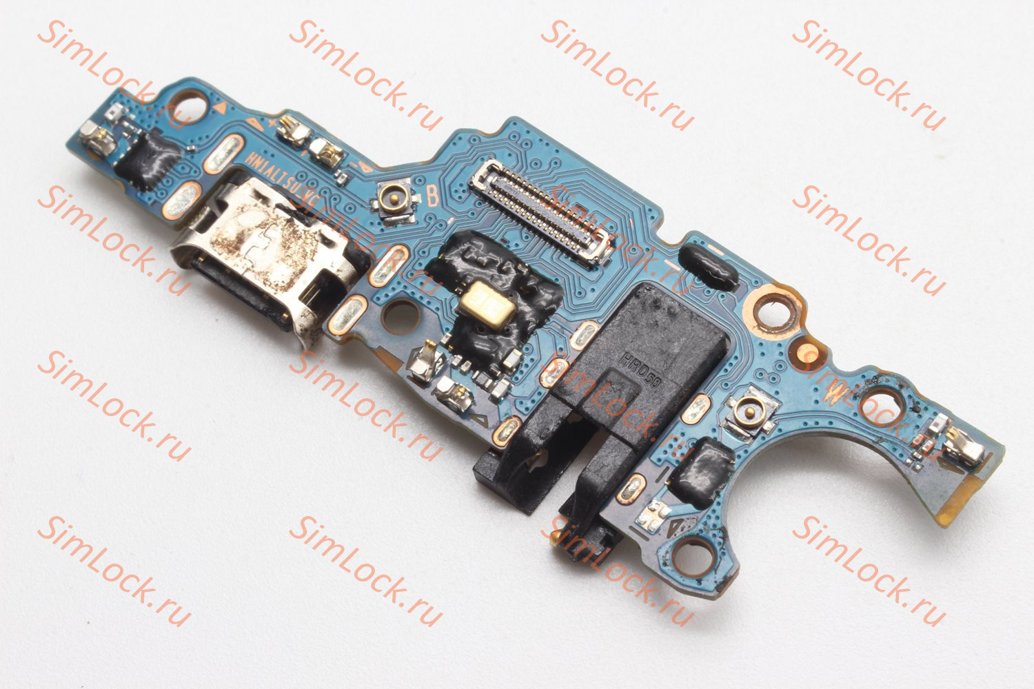 Нижняя плата (шлейф) Honor X7c (ALT-LX1) с разъемом зарядки, К-1