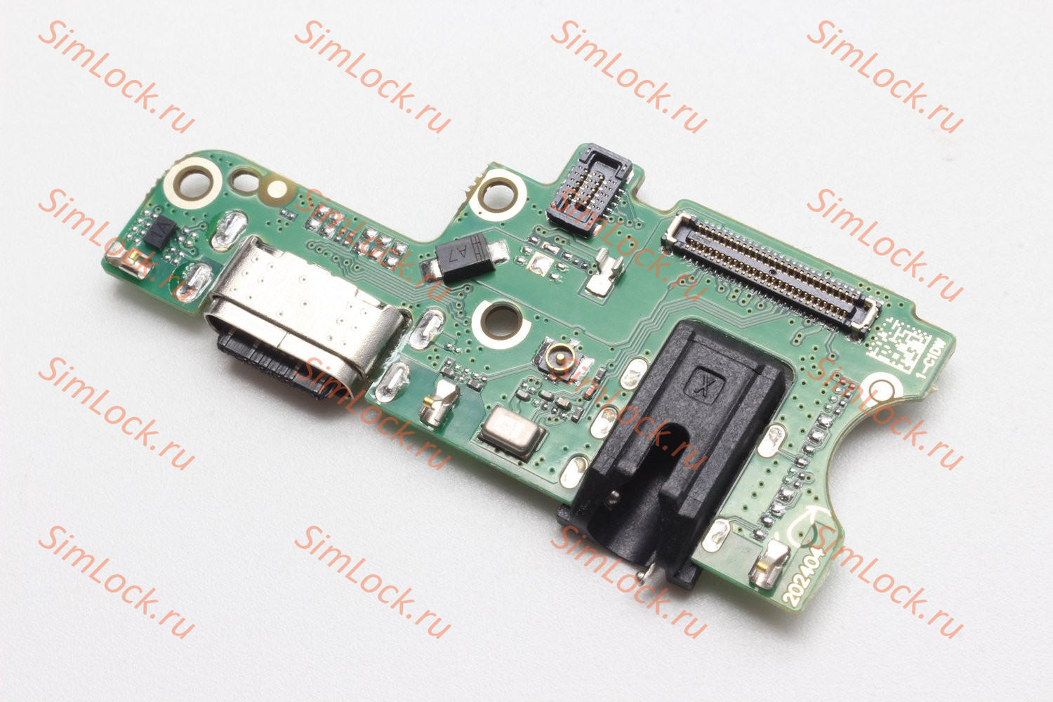 Нижняя плата (шлейф) Tecno Camon 30 4G (CL6), с разъемом зарядки, К-3