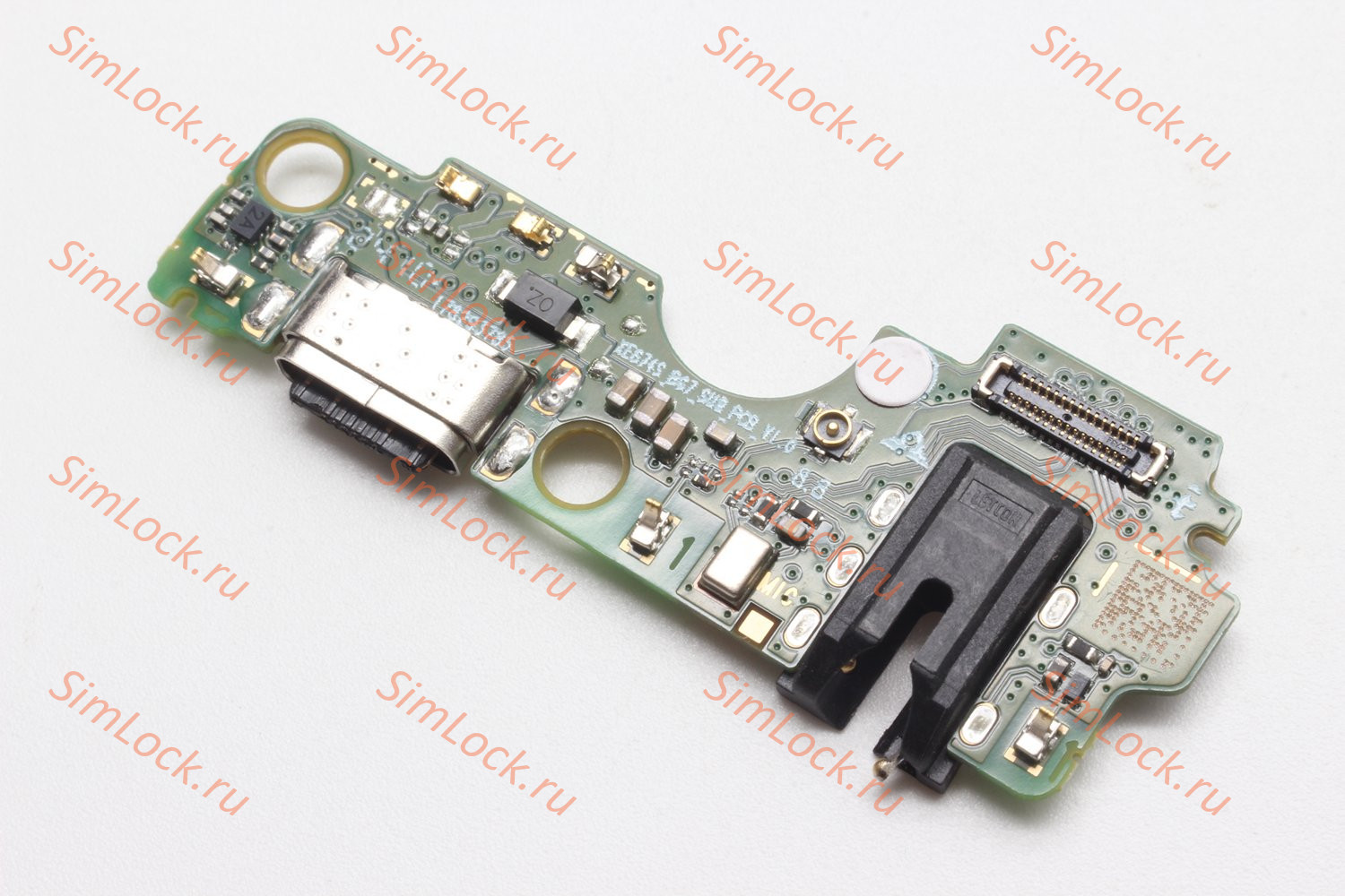 Нижняя плата (шлейф) Tecno Spark 20C (BG7n), с разъемом зарядки, К-1