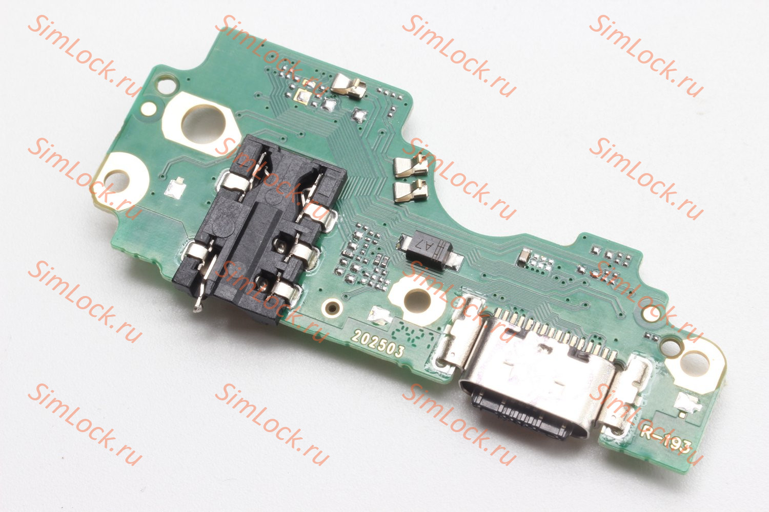 Нижняя плата (шлейф) Infinix Hot 50 Pro (X6881), Tecno Spark 30 Pro (KL7) с разъемом зарядки, К-2