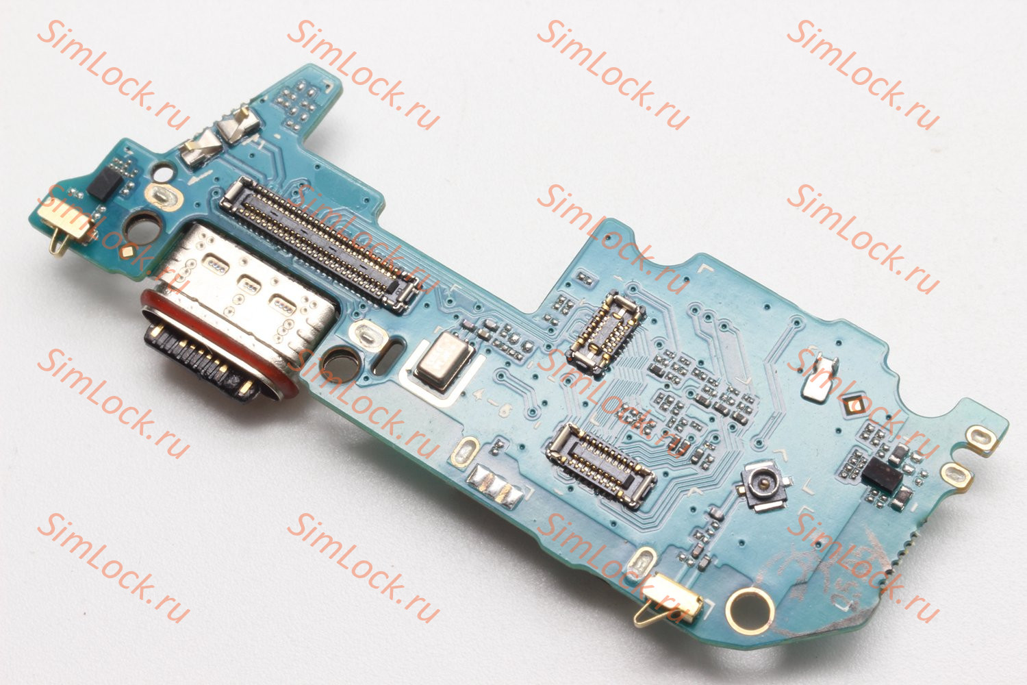 Нижняя плата (шлейф) Realme 14 Pro+ Plus 5G (RMX5051) с разъемом зарядки и считывателем SIM, К-2