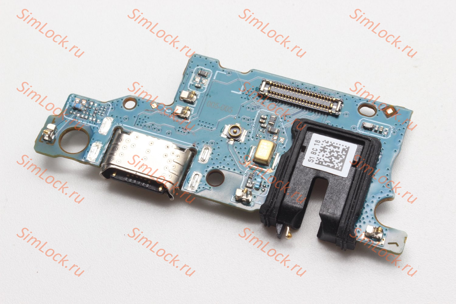 Нижняя плата (шлейф) Realme C63 (RMX3939) с разъемом зарядки, К-1