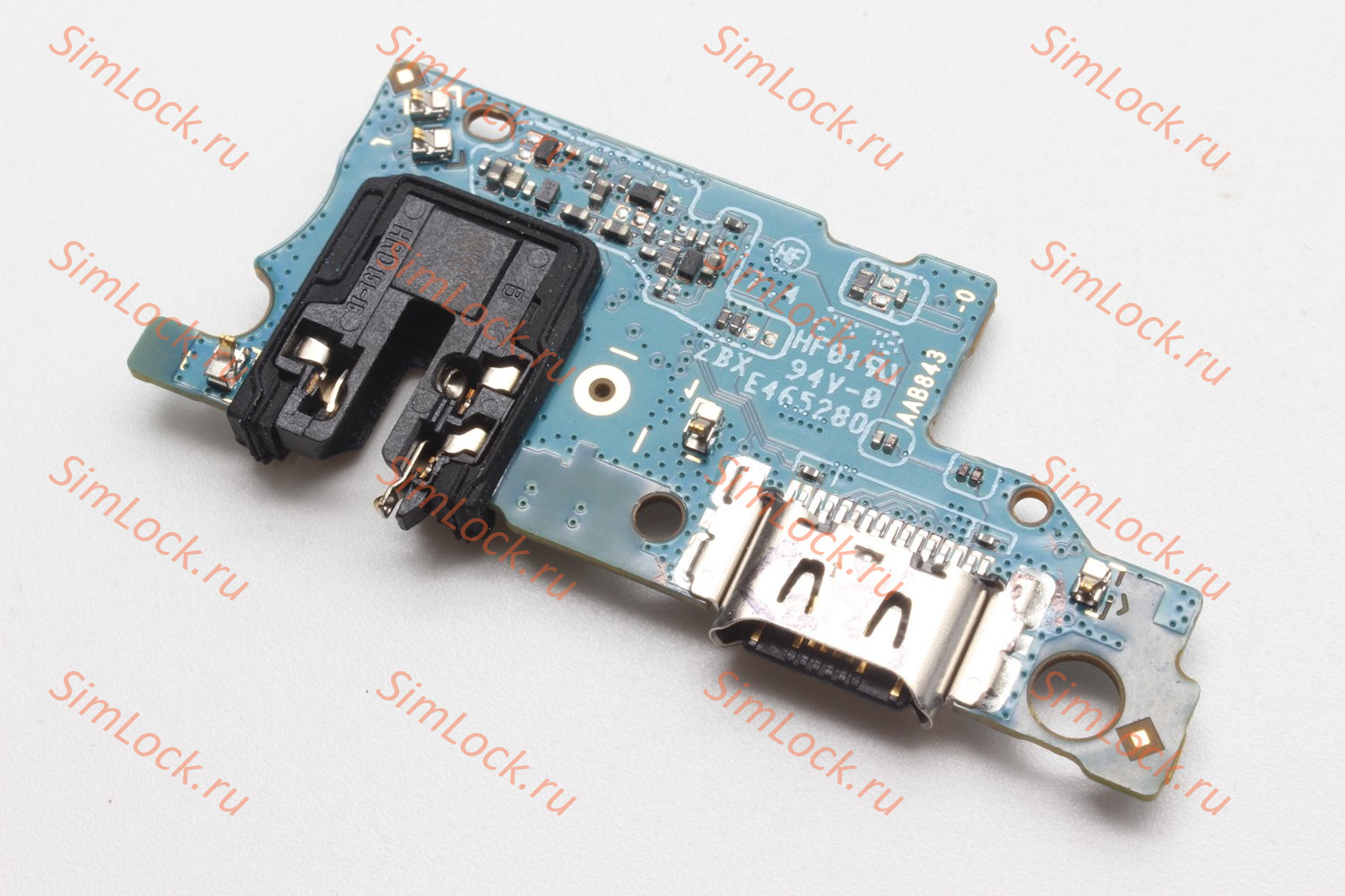 Нижняя плата (шлейф) Realme C63 (RMX3939) с разъемом зарядки, К-1