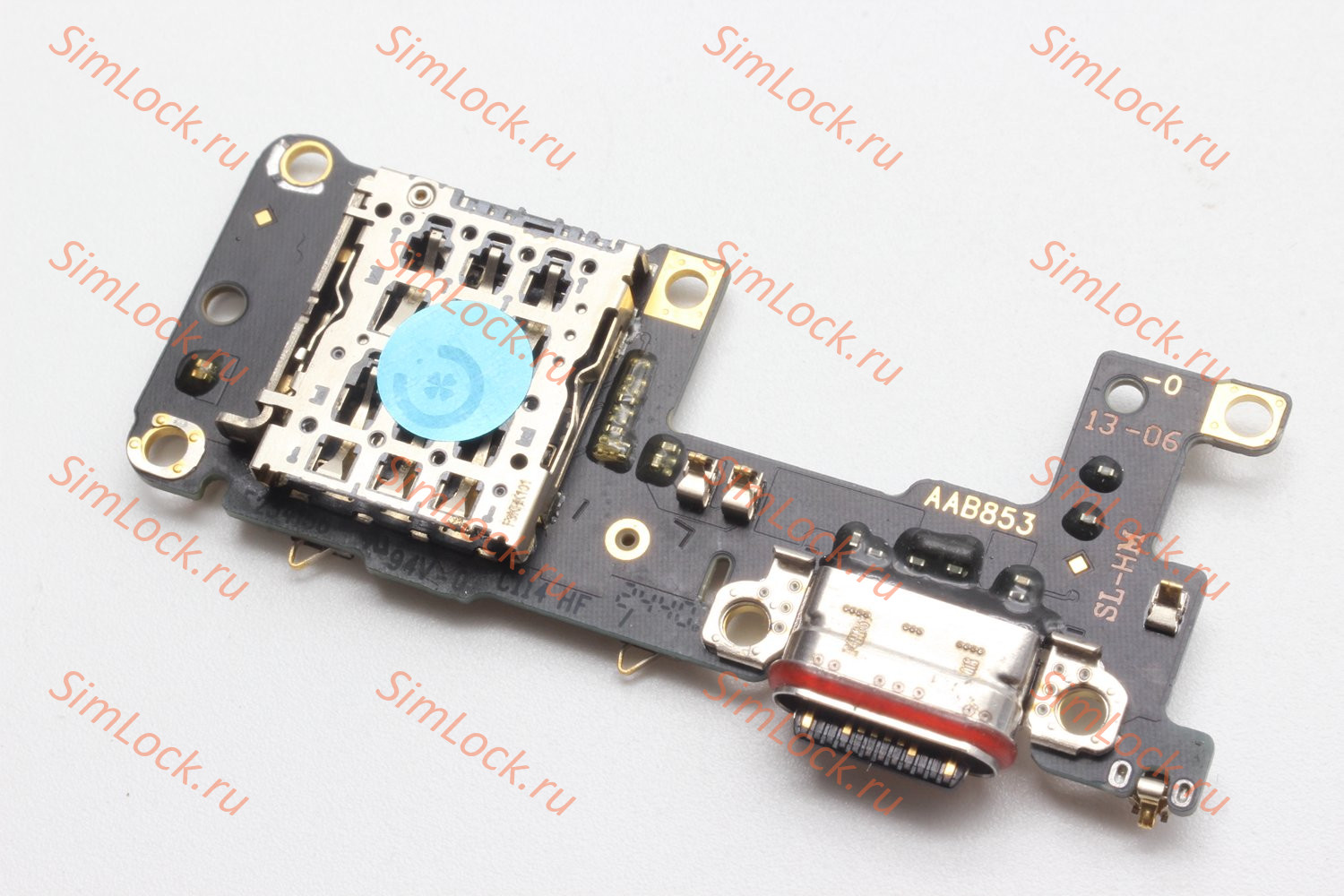 Нижняя плата (шлейф) Realme GT 7 Pro (RMX5011) с разъемом зарядки и считывателем SIM, К-1