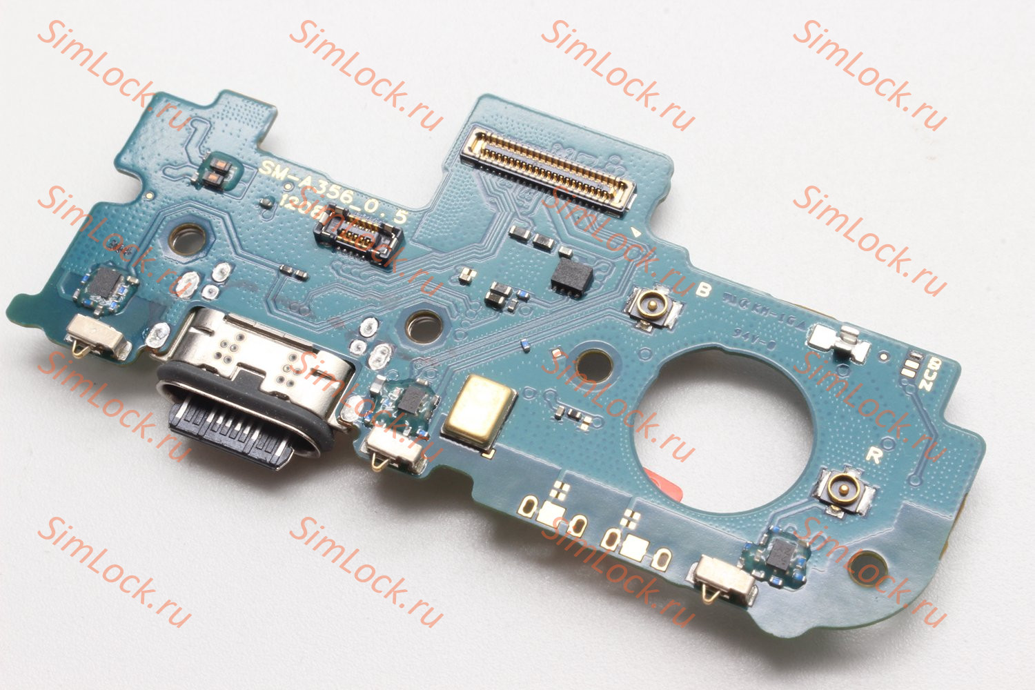 Нижняя плата (шлейф) Samsung A356 Galaxy A35 5G с разъемом зарядки, К-1