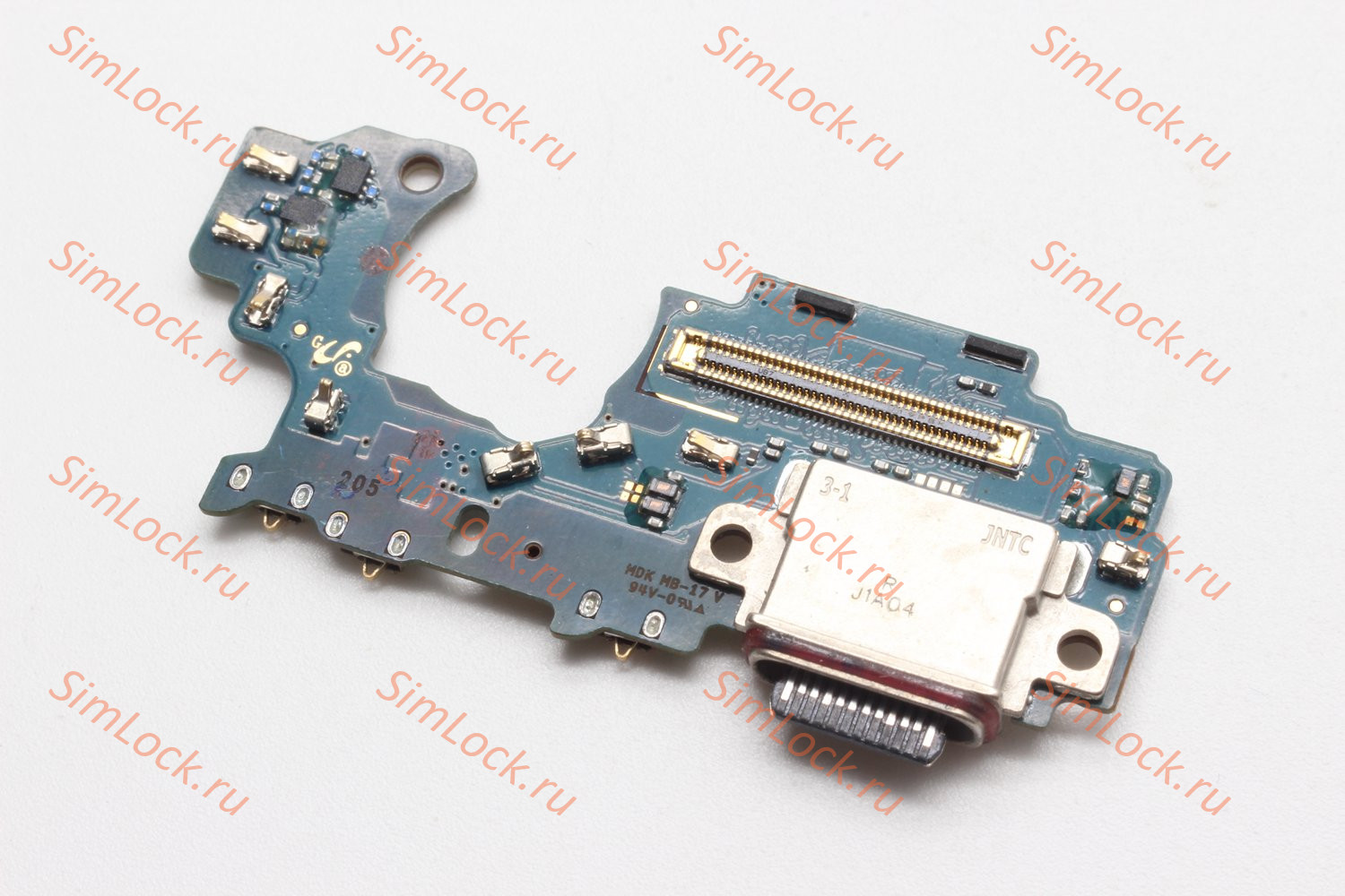 Нижняя плата (шлейф) Samsung F711 Galaxy Z Flip 3 с разъемом зарядки, К-1