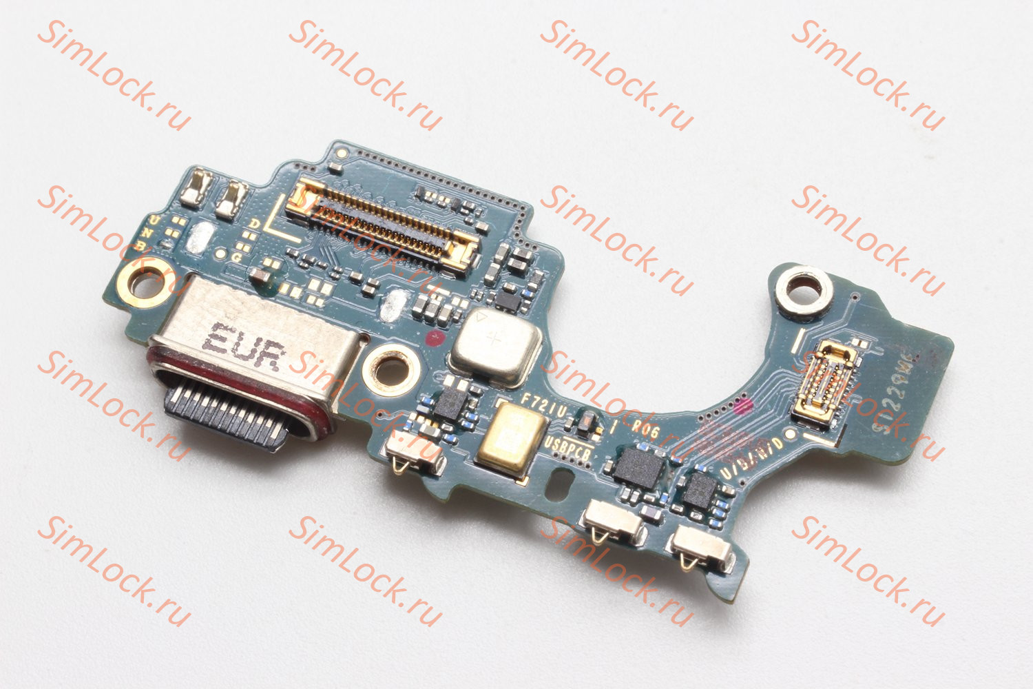 Нижняя плата (шлейф) Samsung F721 Galaxy Z Flip 4 с разъемом зарядки, К-1