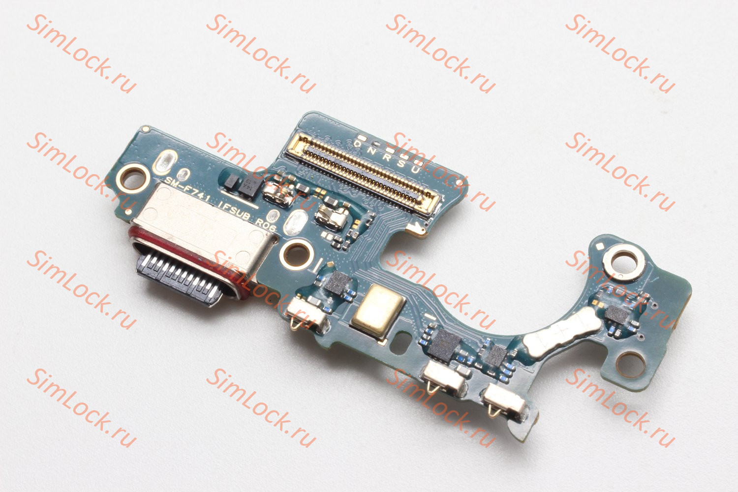 Нижняя плата (шлейф) Samsung F741 Galaxy Z Flip 6 с разъемом зарядки, К-1