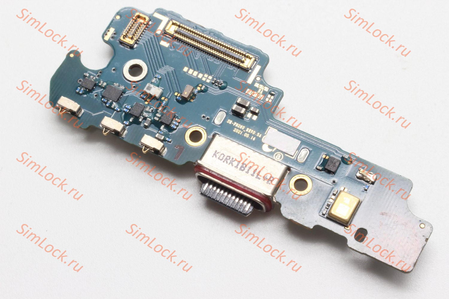 Нижняя плата (шлейф) Samsung F926 Galaxy Z Fold 3 с разъемом зарядки, К-1