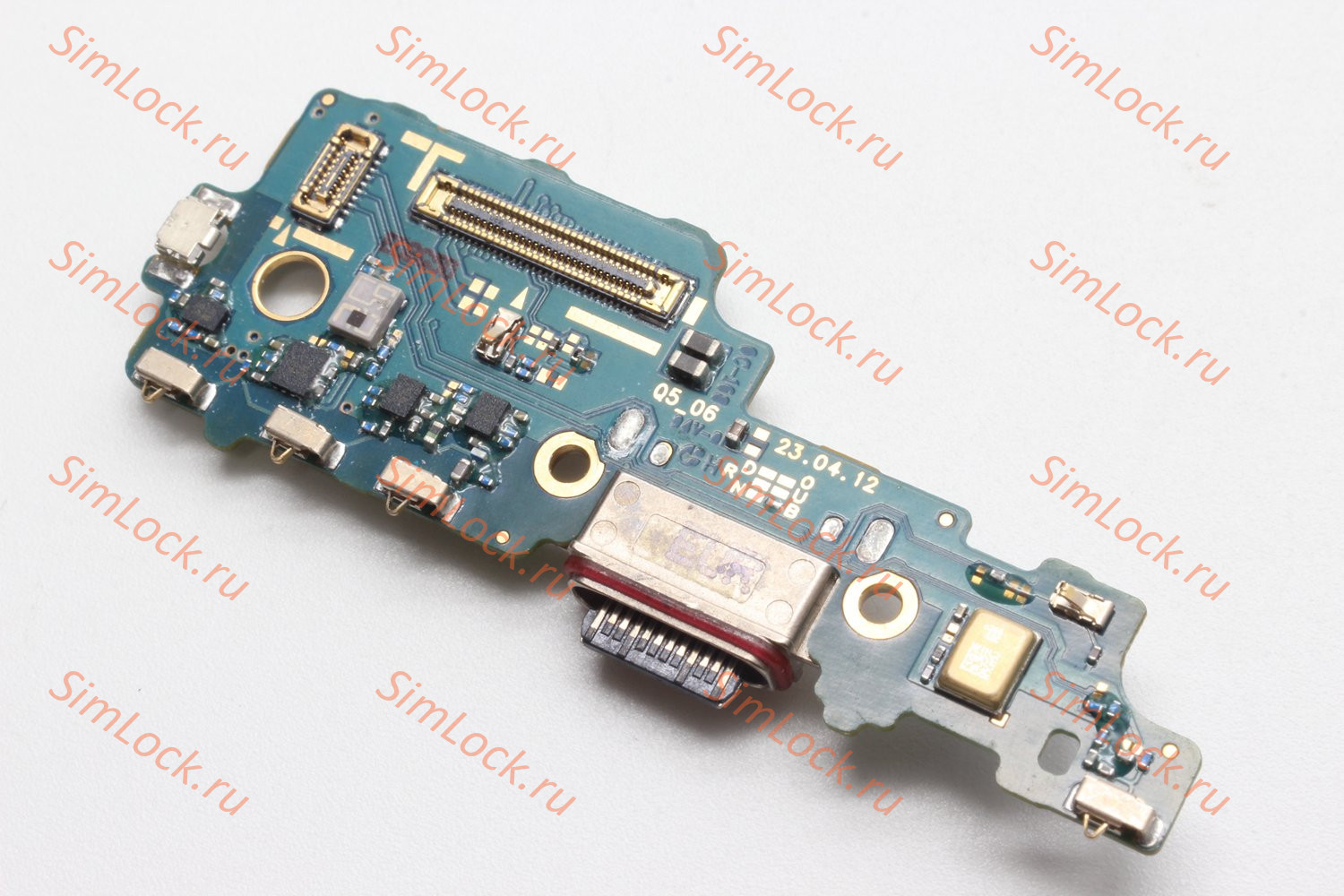 Нижняя плата (шлейф) Samsung F946 Galaxy Z Fold 5 с разъемом зарядки, оригинал
