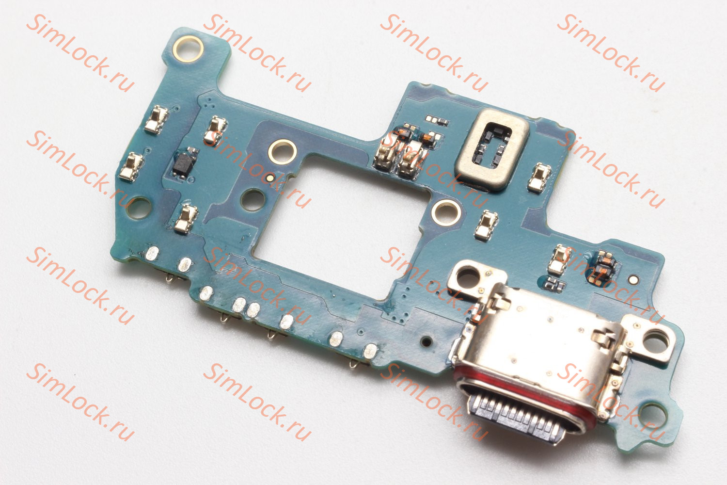 Нижняя плата (шлейф) Samsung S721B Galaxy S24 FE с разъемом зарядки, К-1