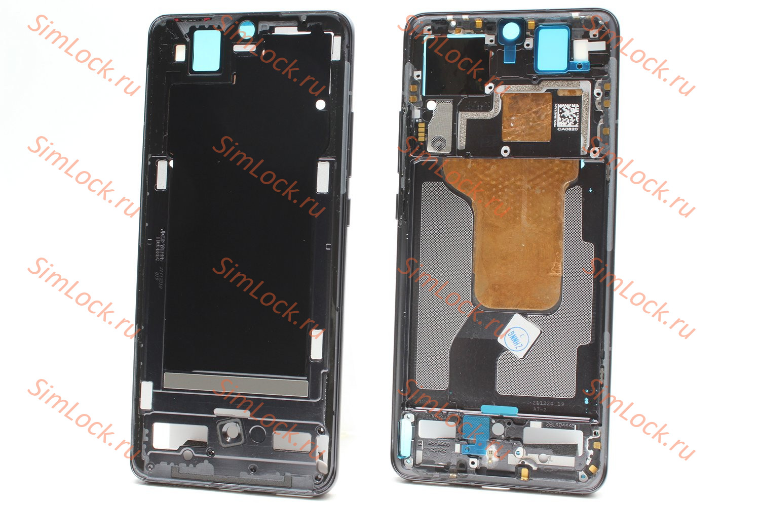 Рамка дисплея Xiaomi 12, 12X, черный, К-1