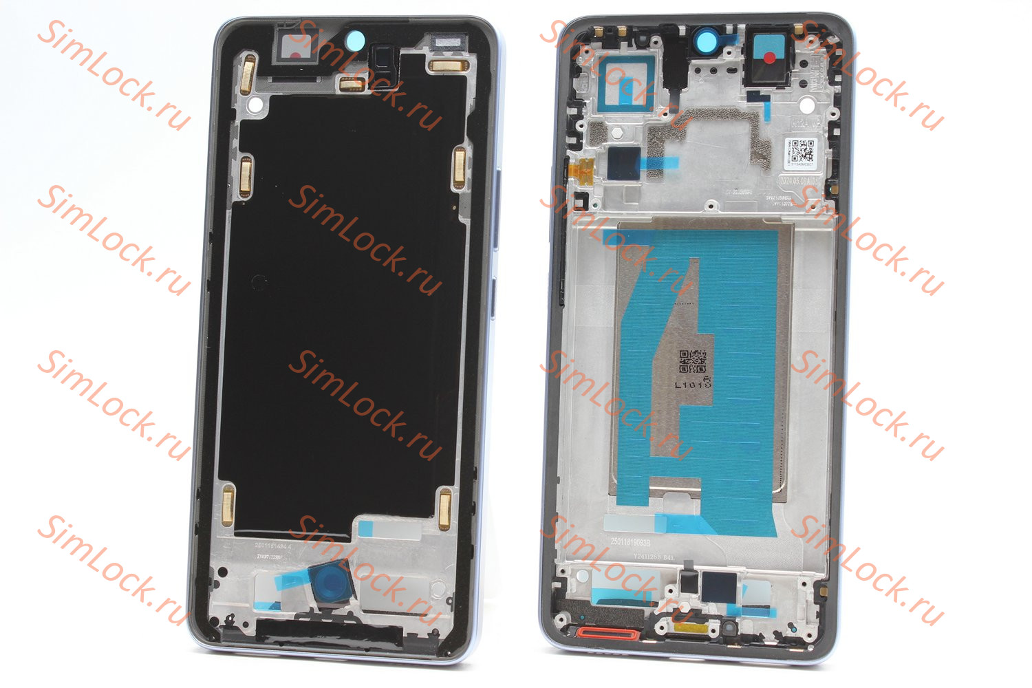 Рамка дисплея Xiaomi 14T, голубой, оригинал