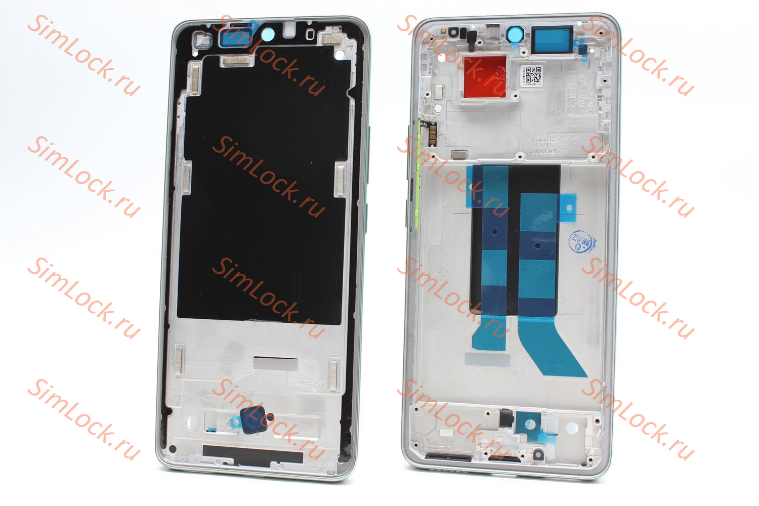 Рамка дисплея Xiaomi Redmi Note 14 Pro 5G CN 50Mp, Poco X7, зеленый, оригинал