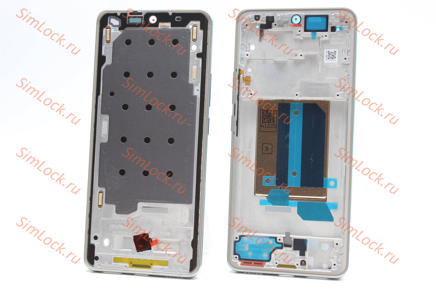 Рамка дисплея Xiaomi Redmi Note 14 Pro+ Plus 5G, зеленый, оригинал