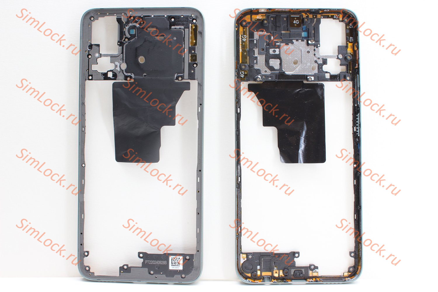 Средняя часть корпуса Honor X7c (ALT-LX1), зеленый, оригинал