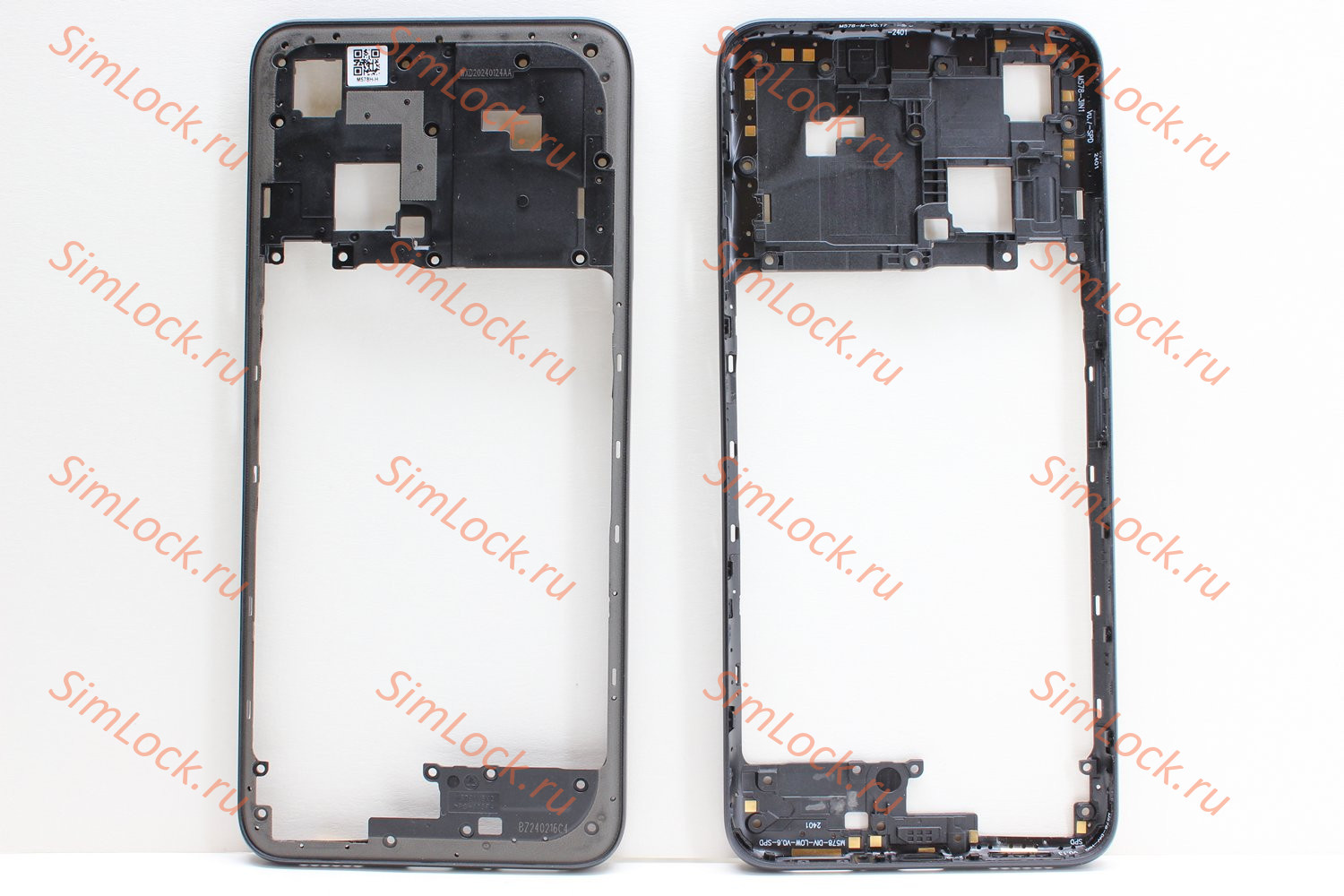 Средняя часть корпуса Huawei Nova Y72 (MGA-LX3), черный, К-1