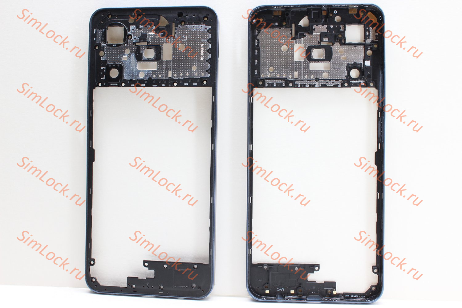 Средняя часть корпуса Realme C63 (RMX3939), синий, К-1