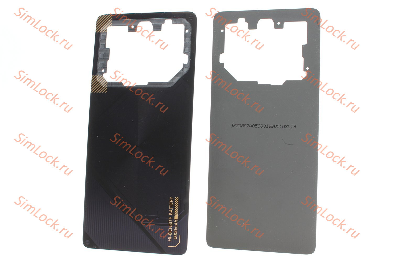 Задняя крышка Tecno Pova 6 Pro 5G (LI9), черный, оригинал