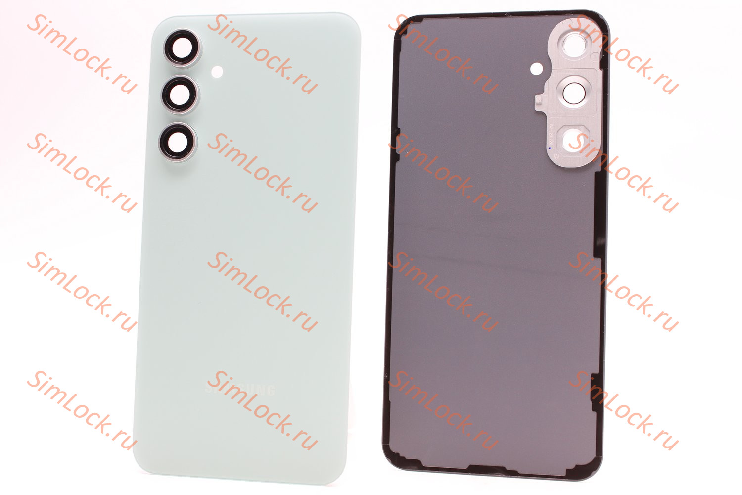 Задняя крышка Samsung S711 Galaxy S23 FE со стеклом камеры, зеленый, К-2