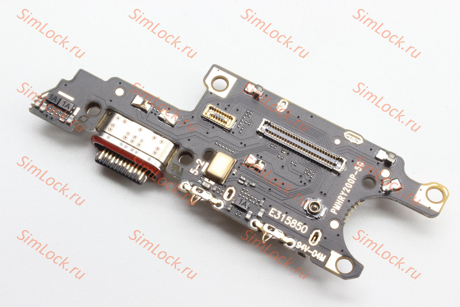 Нижняя плата (шлейф) Honor 200 Pro (ELP-NX9) с разъемом зарядки и считывателем SIM, К-2
