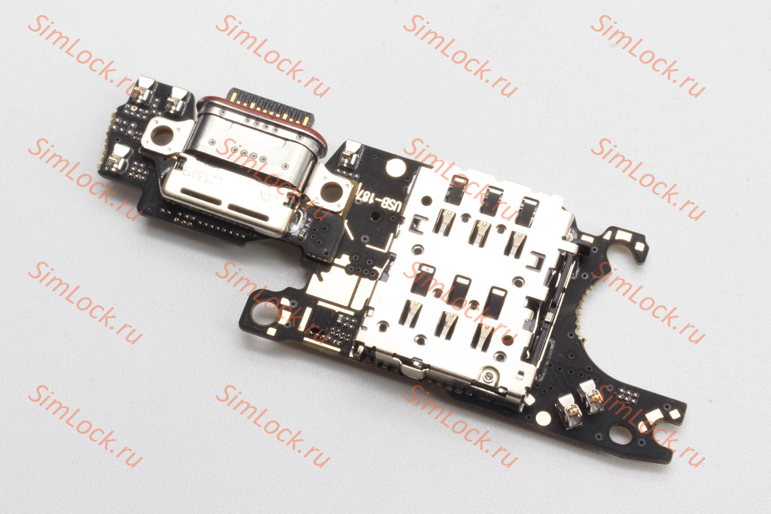 Нижняя плата (шлейф) Huawei Pura 70 (ADY-LX9) с разъемом зарядки и считывателем SIM, К-2