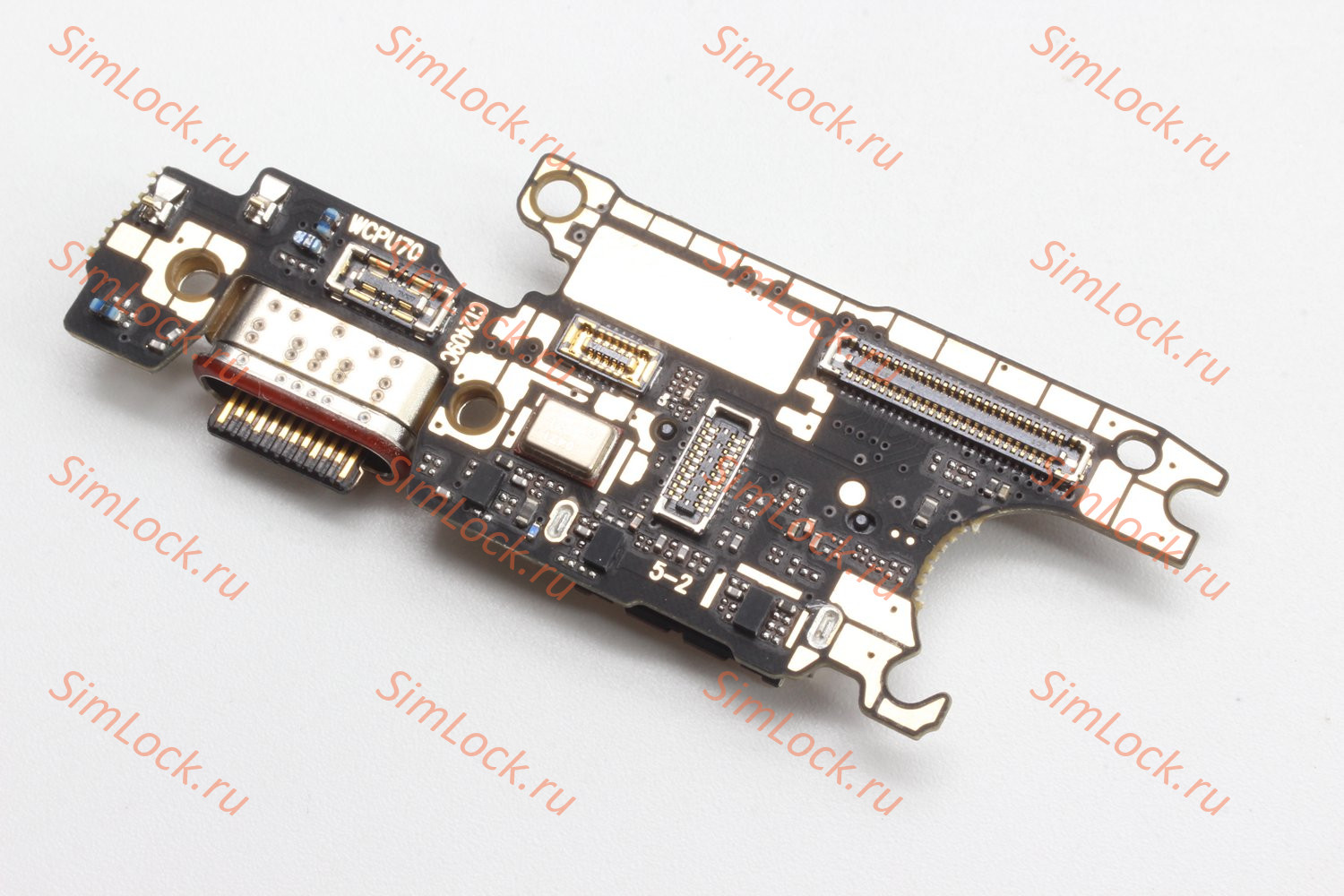 Нижняя плата (шлейф) Huawei Pura 70 (ADY-LX9) с разъемом зарядки и считывателем SIM, К-2