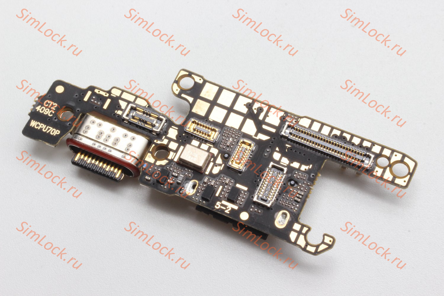 Нижняя плата (шлейф) Huawei Pura 70 Pro (HBN-LX9), Pura 70 Ultra (HBP-LX9) с разъемом зарядки и считывателем SIM, К-2