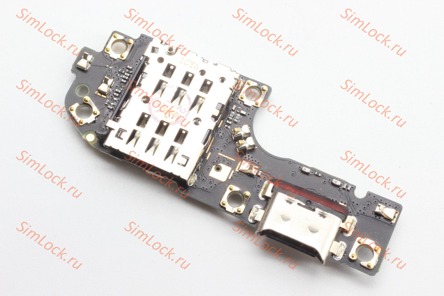 Нижняя плата (шлейф) Huawei Nova 12i (CTR-L81) с разъемом зарядки и считывателем SIM, К-2