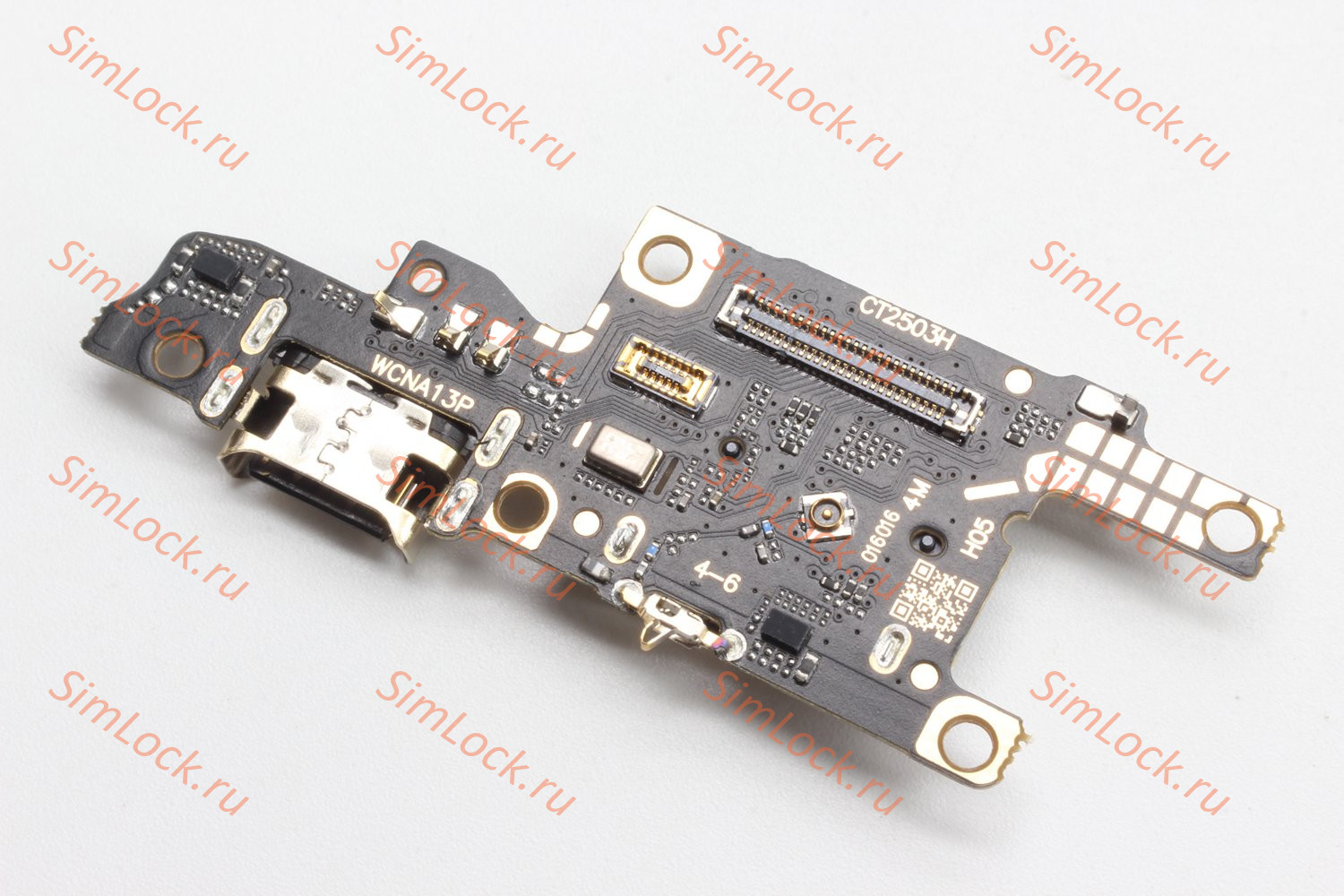 Нижняя плата (шлейф) Huawei Nova 13 Pro (MIS-LX9) с разъемом зарядки и считывателем SIM, К-2