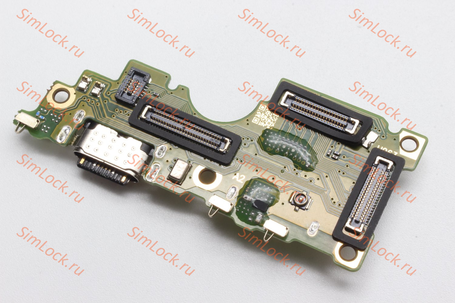 Нижняя плата (шлейф) Infinix Zero 40 5G (X6861), с разъемом зарядки и считывателем SIM, К-1