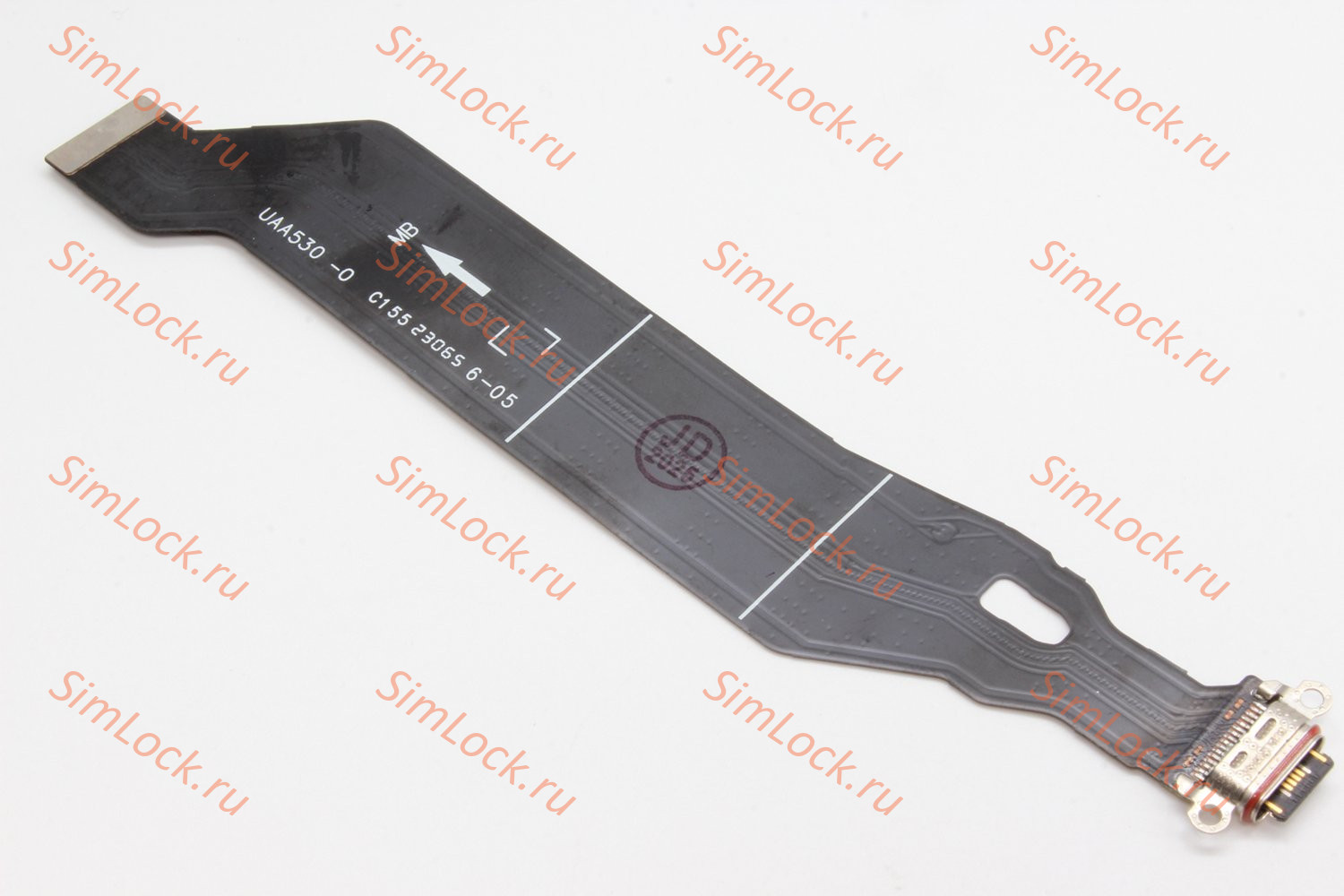 Нижний шлейф OnePlus 11R, OnePlus Ace 2 (CPH2487) с разъемом зарядки, К-1