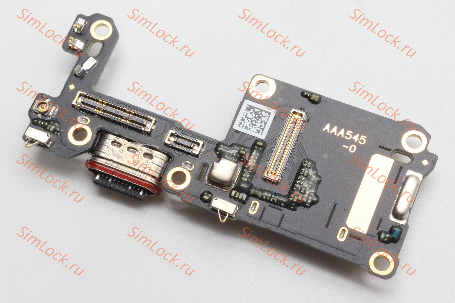 Нижняя плата (шлейф) OnePlus 12 (PJD110) с разъемом зарядки и считывателем SIM, оригинал