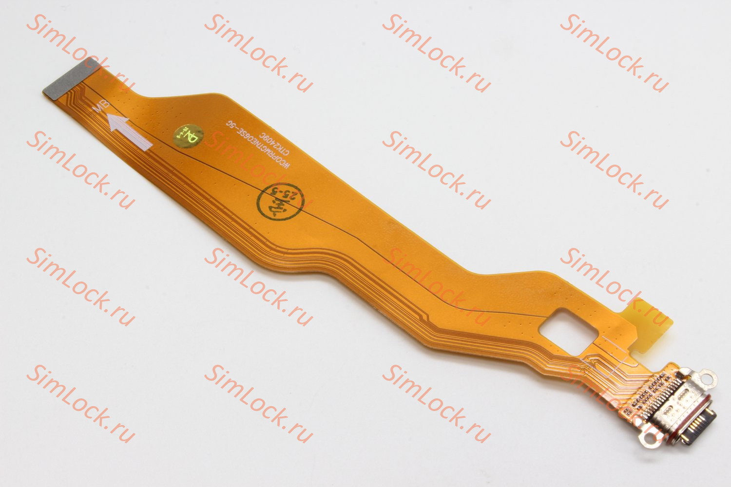 Нижний шлейф Realme GT 6T (RMX3853), GT 6 Neo (RMX3850) с разъемом зарядки, К-2